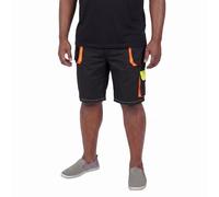 ADAMO Kurze Arbeitshose schwarz für Herren in Übergrößen 2XL-10XL, Größe:4XL, Farbe:Schwarz