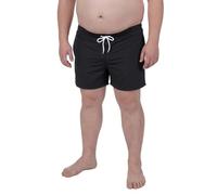 ADAMO Kurze Herren Badehose Serie Jamaica schwarz bis Übergröße 12XL, Größe:9XL