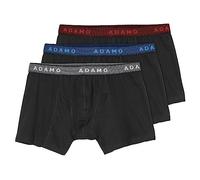ADAMO Maxipant schwarz Bundmix 3er Pack Serie Jerry großen Größen bis 20, Größe:10