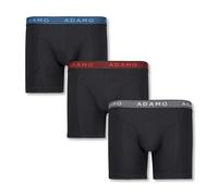 ADAMO Maxipant schwarz Bundmix 3er Pack Serie Jerry großen Größen bis 20, Größe:10