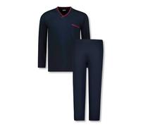 Adamo Pyjama lang navy in großen Größen bis 10XL und in Langgrößen bis 122, Größe:110