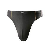 ADAMO Rioslip Mike Doppelpack I Unterwäsche Männer I Unterhosen Herren I Slip Herren in Übergrößen 8 bis 20, Größe:20, Farbe:Schwarz