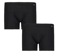 ADAMO Schwarze Maxipant Serie Jack Doppelpack bis Übergröße 20, Größe:9