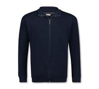 ADAMO Sweatjacke Athen in Navy - Große Größen bis 14XL, Größe:10XL