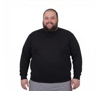 ADAMO Sweatshirt mit Rundhals Serie KOS Übergrößen 2XL-14XL Herren, Größe:6XL, Farbe:Schwarz