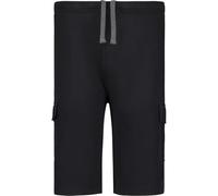 ADAMO Sweatshorts mit Cargotaschen Serie Rhodos Übergrößen bis 14XL für Herren, Größe:4XL, Farbe:Schwarz
