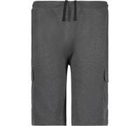 ADAMO Sweatshorts mit Cargotaschen Serie Rhodos Übergrößen bis 14XL für Herren, Größe:4XL, Farbe:anthrameliert