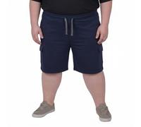 ADAMO Sweatshorts mit Cargotaschen Serie Rhodos Übergrößen bis 14XL für Herren, Größe:XXL, Farbe:Dunkelblau