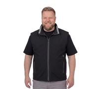 ADAMO Übergrößen Fitnessweste für Herren schwarz 2XL-14XL, Größe:5XL