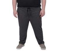 ADAMO Übergrößen Jogginghose Herren 2XL-14XL und Langgrößen 102-122 anthrazit meliert Serie Athen, Größe:14XL