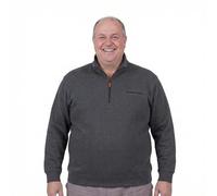 ADAMO Übergrößen Troyer Herren Serie Milos 2XL-14XL, Größe:4XL, Farbe:anthrameliert