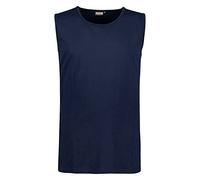 ADAMO Unterhemd Herren für Übergrößen im Doppelpack 100% Baumwolle, Dunkelblau, 3XL I Tank Top Herren mit Breiten Schultern & Rundhals I Muskelshirt