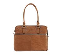 ADAX Stylish Elegant Echtleder Handtasche Umhängetasche Damen, Braun Moderne Mittelgroß 14" Desigual Schultertasche für Schule, Arbeit und Tagesausflüge - Gerda