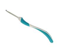 Addi AD1417017-3.75 Häkelnadeln, Kunststoff/Metall, Türkis, 17 x 0,4 cm