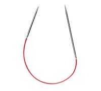 Addi AD7107025-02.00 Rundstricknadel, Silber, 2, 0mm, 25cm Länge