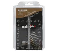 Addi AD7467000-05.00 Long Needle Case, Metall, Red/Blue/Silver, 5mm (UK 6 / US 8)