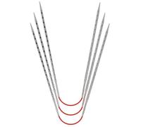 Addi AD7702030-03.00 Stricknadelspiel, Metall, Silber, 3 mm, 3 Count