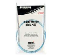 addi Circular Turbo Rocket Lace Skacel Blue Cord 24 Zoll (60 cm) Gr e US 0 (2,0 mm)