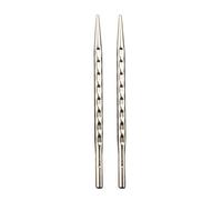 Addi 63544 Nadelspitzen, Metall, silber, 6.5mm (UK 3 / US 10.5)
