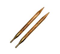 Addi 576-700 Stricknadel Spitzen, Olivenholz, Green, 7 mm 1 Paar