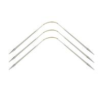 Addi Rundstricknadeln CraSyTrio Short Metall, 21 cm, Ø 4,0 mm – 1 Stück