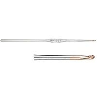 Addi Häkelnadel feine Stahl, Metall, Silber, 0.6 mm