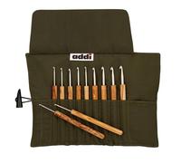 Addi Häkelnadelset aus Olivenholz 2,00-6,00 mm - 1 Stück