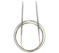 addi Rundstricknadeln, Messing, 150 cm