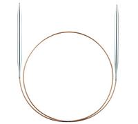 Addi Rundstricknadel 40 cm 1,5 mm Messingspitze + Goldseil
