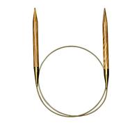 Addi Rundstricknadel aus Olivenholz, 150 cm x 3,75 mm, Olivenholz, 3,75 mm.