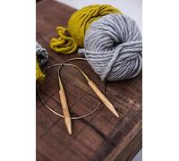 Addi Rundstricknadel aus Olivenholz, 150 cm x 4,0 mm, Olivenholz, 4 mm