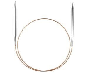 addi Rundstricknadel Basic Metall 80cm 5mm (8,45 € pro 1 Stk) Größe:5mm$Länge:80cm
