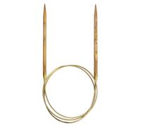 Addi Rundnadel aus Olivenholz, 150 cm x 3,5 mm, Olivenholz, 3,5 mm