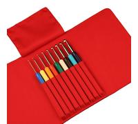 Addi Set Crochet Hook Case One Size Red