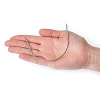 addi Rundstricknadel Basic metall 20cm Stärke 2