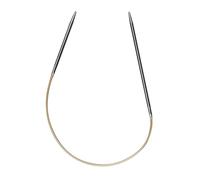 Addi AD7107025-04.50 Rundstricknadel, Silber, 4, 5mm, 25cm Länge