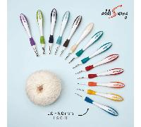 Addi Swing Häkelnadel Set alle Größen 2-8mm 140-7