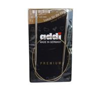 Addi Turbo Rundstricknadeln Messing 60cm 4,50mm / 23.6in US7