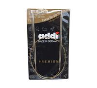 Addi Turbo Rundstricknadeln Messing 60cm 5,00mm / 23.6in US8