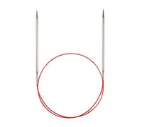 Addi Turbo Spitze Rundstricknadeln, Metall, White Bronze, 50 cm, 1.5 mm