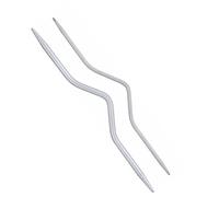 addi Zopfnadeln, Aluminium, Silber, 2 Stück