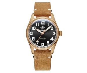 ADDIESDIVE Bronze Uhren fliegeruhren Herren analog automatik Uhr Herren AD2114