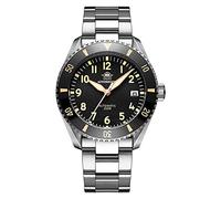 ADDIESDIVE Flieger taucheruhr Herren Automatische Uhr NH35 Uhrwerk Saphirglas Wasserdicht 200m Armbanduhr Herren Automatik Edelstahlarmband H9