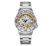ADDIESDIVE Luxus Mechanische Uhr 200m wasserdicht Japanisches 8N24 Automatikwerk mechanische Taucheruhr AD2103 Sichtboden Saphirglas mit AR-Beschichtung C3 SuperLumiNova Leuchtindex Herren Analoguhr