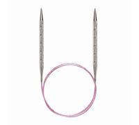 addi addiUnicorn Rundstricknadel Basic Metall mit wellenförmiger Struktur der Nadeln : 8,00mm 60cm