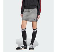 Adicolor 3-Streifen Denim Minirock Washed Grey Denim 28