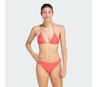 adidas Originals Bikini-Oberteil mit Label Print Modell 'ADIC BIKINI TOP BLACK' in Rot, Größe 40