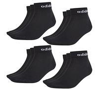 adidas 6 Paar NC Ankle Performance Sneaker/Quarter Socken Unisex Kurzsocke GE6177, Farbe:Black, Socken & Strümpfe:43-45
