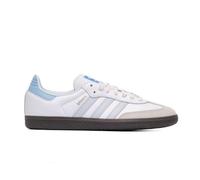 Adidas 19000, Sportschuhe Samba Unisex-Erwachsene, Core White Halo Blue Gum, 46 EU
