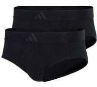 adidas 2P Active Flex Cotton 3 Stripes Brief Schwarz Baumwolle XX-Large Herren